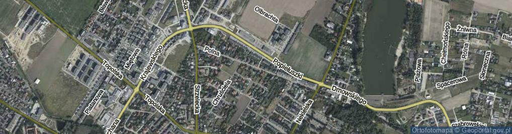 Zdjęcie satelitarne Polna ul.